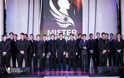The candidates in this years edition of Mister Pilipinas Worldwide