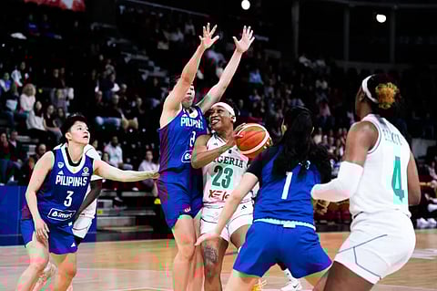 Gilas Women falter to Afrobasket champion Nigeria in the FIBA Basketball World Cup Qualifying tournament at the Astroballe in Lyon, France on Saturday.