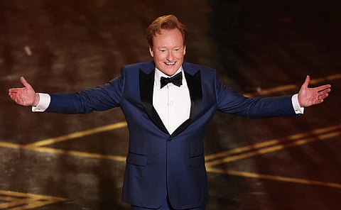 Conan O' Brien returns to host the Oscars for the second year in a row.