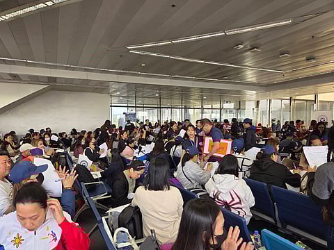 343 Filipinos repatriated from Saudi Arabia via gov’t chartered flight