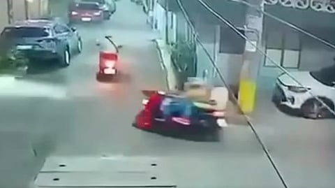 THE slaying of Mayor Francisco 'Isko Moreno' Domagoso’s security escort is captured by CCTV footage. The incident occurred at the intersection of Salonga and Buendia streets in Tondo, Manila.