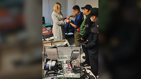 AUTHORITIES show the P28.2 million worth of suspected shabu, weighing 4,156 grams, which was found inside the luggage of a 48-year-old Croatian national at Ninoy Aquino International Airport Terminal 3 in Pasay City.