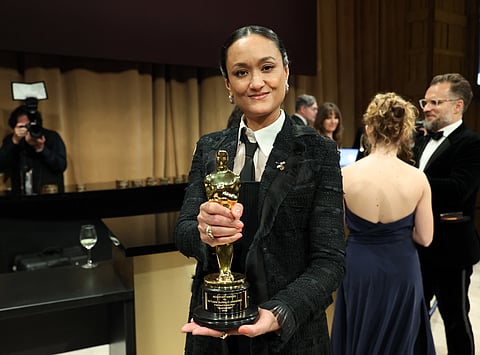 Autumn Durald Arkapaw, winner of the Best Cinematography Award for “Sinners," attends the 98th Oscars Governors Ball at Ovation Hollywood Complex on 15 March 15 2026 in Hollywood, California.