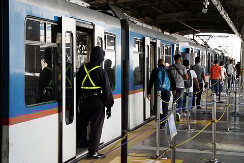 Transport officials, police elite units test MRT-3 security protocols
