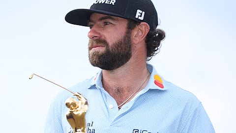 CAMERON Young lifts the biggest trophy of his professional career after pulling off a one-shot win in The Players Championship at TPC Sawgrass on Sunday.