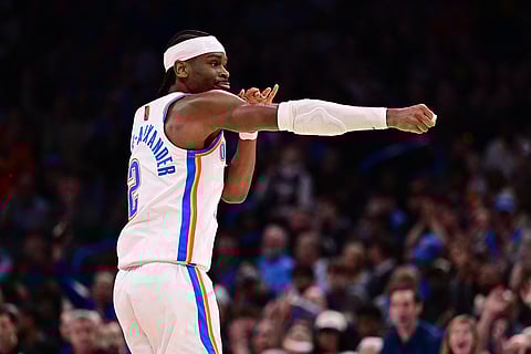 SHAI Gilgeous-Alexander keeps his scoring streak alive after dropping 20 points in their 116-103 win over the Minnesota Timberwolves in the NBA regular season.