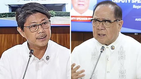 HOUSESpeaker Faustino Dy III and Deputy Speaker Ronaldo Puno