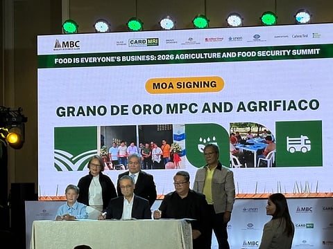 Biz group pushes private sector action on food security