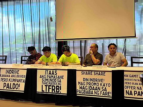 inDrive members on Tuesday asked their company to reexamine its lowest fare scheme amid the rising prices of fuel.