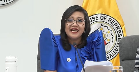 HOUSE Committee on Justice Chairperson and Batangas Second District Rep. Gerville Luistro.