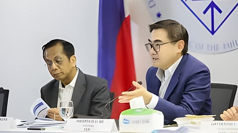 FINANCE Secretary Frederick G. Go ( right) who sits on the Monetary Board, said, ‘If oil prices remain elevated and the Middle East crisis situation persists for some time — the Monetary Board will most likely have to consider tightening (its policy inflation rate).’