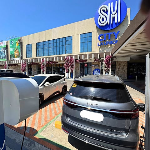 SM City La Union opens EV charging station to support sustainable travel