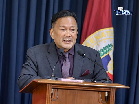 Ethics panel chair JV Ejercito faces the press on Wednesday, 18 March to provide updates on the six pending cases vs him and peers.