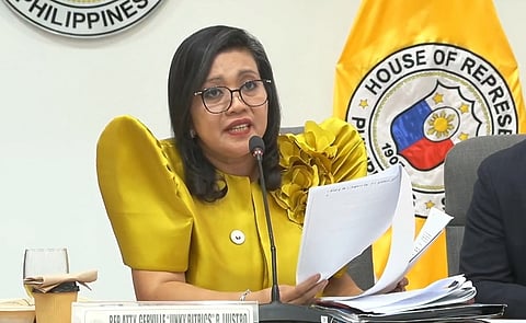 House Committee on Justice Chairperson and Batangas 2nd District Rep. Gerville Luistro declared the two impeachment complaints filed against Vice President Duterte to be sufficient in grounds this Wednesday.