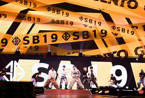 FILIPINO P-pop group SB19.