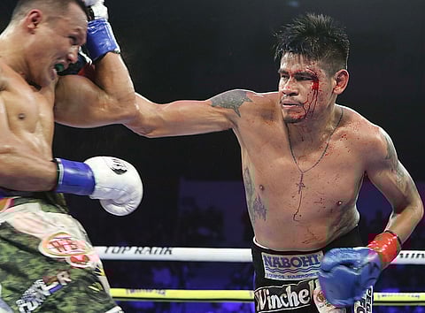 Filipino Charly Suarez (left) and Mexican Emanuel Navarrete are on a collision course anew.