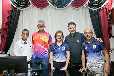 PSC chairman Patrick ‘Pato’ Gregorio (second from right) and PSC commissioners Walter Torres (left) and Matthew ‘Fritz’ Gaston (second from left) are busy forging partnerships with various local government units.