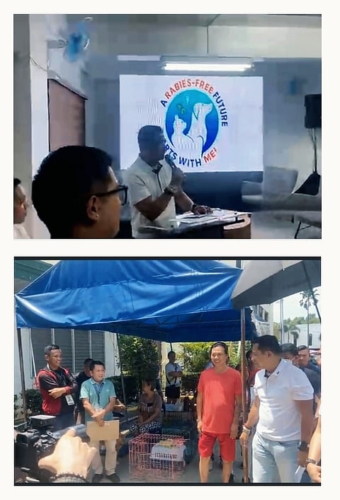 Governor Daniel R. Fernando (in white polo) leads Bulacan’s nationwide spay-castration drive on 19 March! Over 3,000 procedures completed across the Philippines. Event theme: 'A Rabies-Free Future Starts with Me.'"
