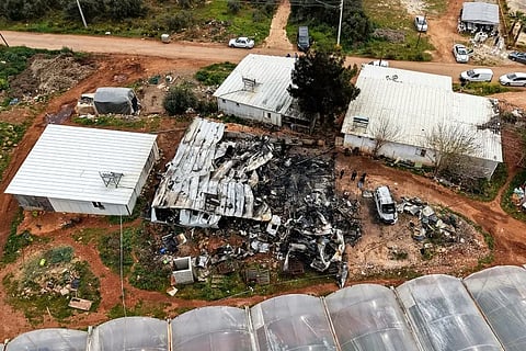 Container fire kills pregnant Syrian mum, 5 kids