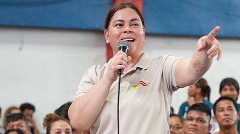 VICE President Sara Duterte