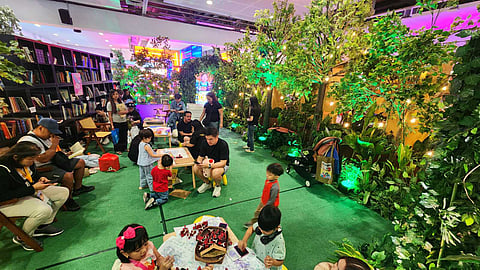 The Gubat ng Karunungan at the vibrant heart of the Philippine Book Festival.