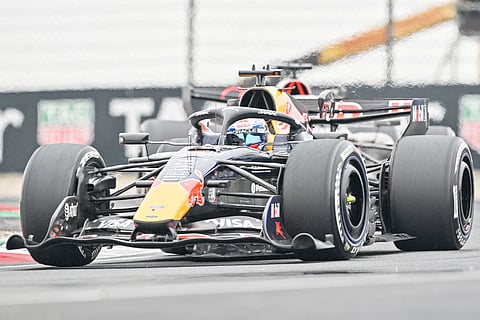 RED Bull Racing’s Dutch driver Max Verstappen poses for a portrait ahead of the Formula One Australian Grand Prix at Albert Park in Melbourne.