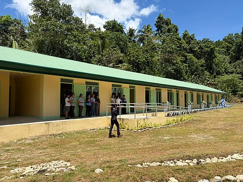 THE Anoyon High School building has four classroom and can accommodate some 150 students.
