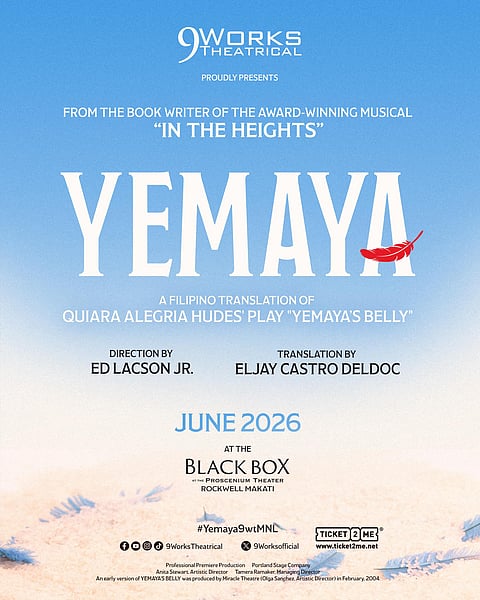 9Works Theatrical stages "Yemaya" in June 2026