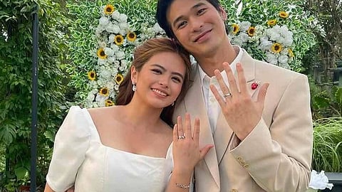 The viral wedding scene of Wilbert Ross and Bea Binene