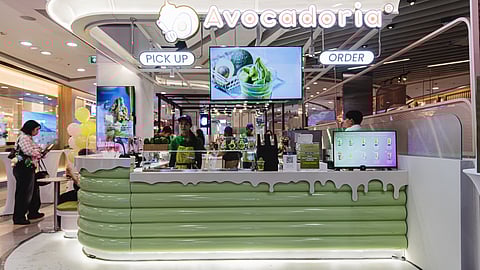 Avocadoria on the 6th floor, Central Rama 9 Mall in Thailand