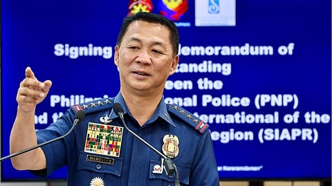 CHIEF Police General Jose Melencio Nartatez Jr.