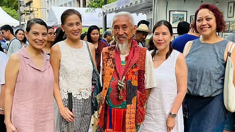 PIXIE Olivares-Fonacier,Frannie Lopez Manotoc, National Artist Kidlat Tahimik, Bing Yusay-Sison, Tish Valles.