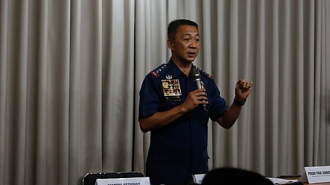 PNP chief Police General Jose Melencio Nartatez Jr.