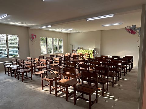The Provincial Government opened a new school building that will address the shortage of classrooms at the Lourdes Elementary School at Barangay Lourdes in the town of Minalin, Pampanga on March 26, 2026.