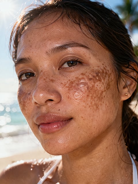 MELASMA is a common skin condition characterized by patches of brown or blue-gray discoloration, typically appearing on the face.