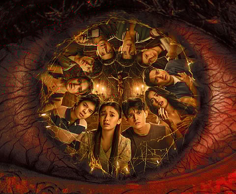 THE main cast of ‘Huwag kang Titingin.’