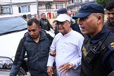 Ex-PM arrested over protest crackdown