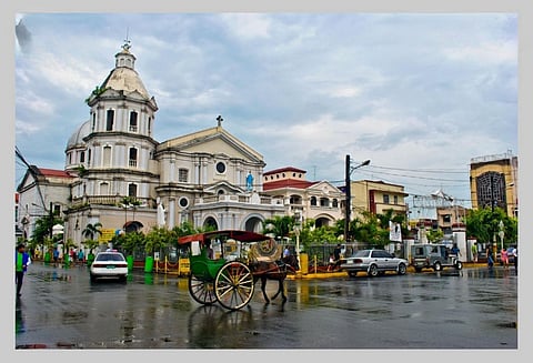 San Fernando Metropolitan Cathedral, Pampanga - one of Central Luzon’s busiest sites this Holy Week, hosting key rites for thousands of devotees.