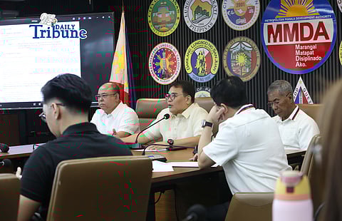 (March 30 2026) Metropolitan Manila Development Authority (MMDA) Chairman Atty. Don Artes preside over an inter-agency meeting to craft the guidelines on the proposed carpooling program in response to the energy conservation efforts of the government, with MMDA General Manager Nicolas Torre and Land Transportation Franchising and Regulatory Board LTFRB Chairman Vigor Mendoza and others official, on Monday March 30 2026. Photo/Analy Labor
