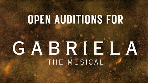 Barefoot Theatre Collaborative announces open audition for
'Gabriela: The Musical'