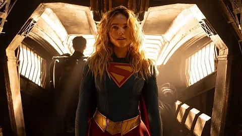 Milly Alcock as Supergirl.