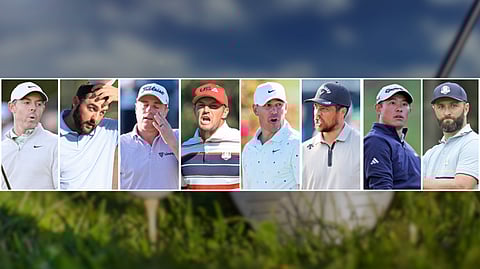 RORY McIlroy, Scottie Scheffler, Justin Thomas, Bryson DeChambeau, Brooks Koepka, Xander Schauffele, Collin Morikawa and Jon Rahm are all expected to go all out to capture the green jacket in the 90th Masters at the Augusta National starting Thursday.