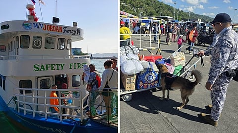 WITH watchful eyes and keen noses, Philippine Coast Guard K9 units and personnel secure ports under ‘Oplan Biyaheng Ayos: Semana Santa 2026.’