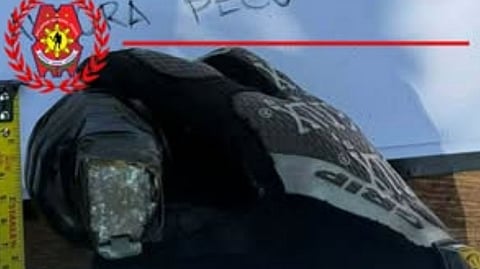 Explosive device recovered in coconut farm