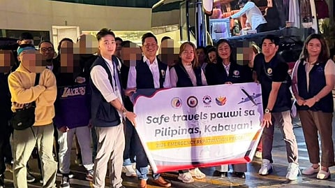 Qatar repatriates arrive