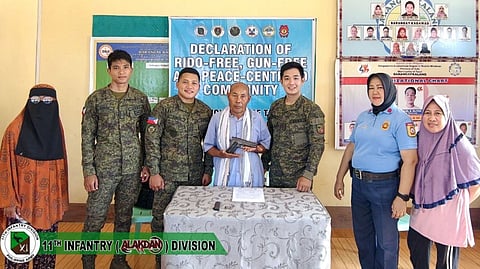 Peace campaign gains momentum amid firearms surrender