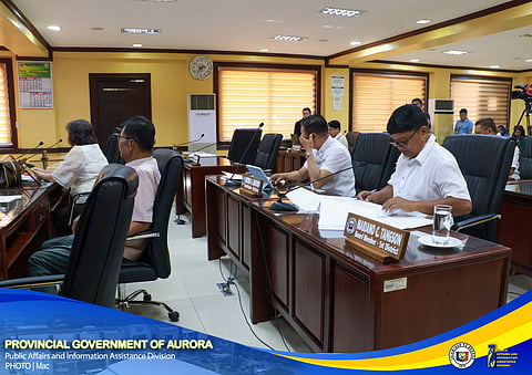 The Sangguniang Panlalawigan of Aurora