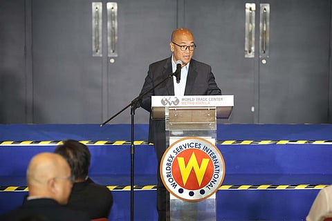 CHIEF of the Land Transportation Office Markus V. Lacanilao speaks during the opening of MIAS 2026 at the World Trade Center in Pasay City.