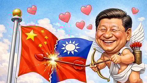 CHINESE leader Xi Jinping told Taiwan’s opposition party leader Cheng Li-wun that ‘the general trend of compatriots on both sides of the Strait getting closer, edging nearer and becoming united will not change.’