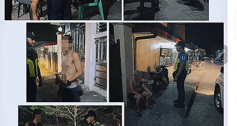 Mga lumabag sa curfew, pag-inom, at paglalakad nang hubad sa kalye, timbog